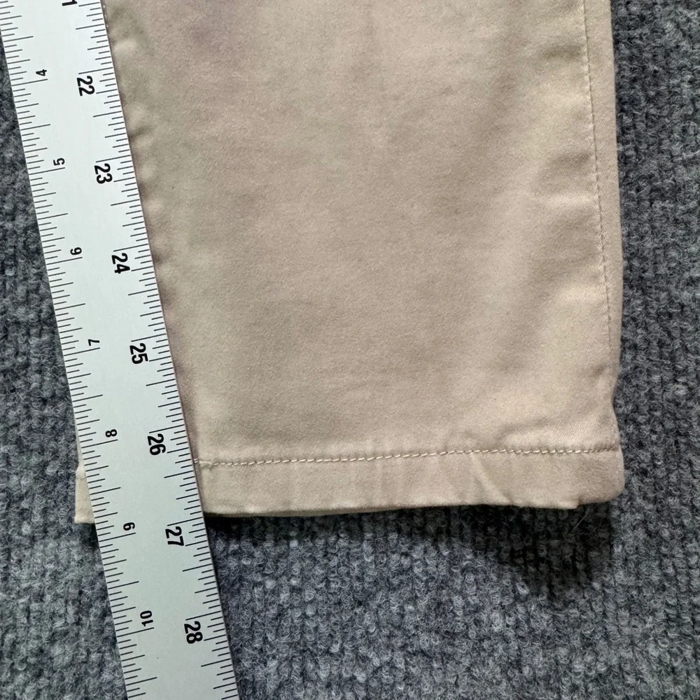 Uniqlo Ultra Stretch Skinny Khaki Pants‎ Mens Size S 27-30 Beige Tapered